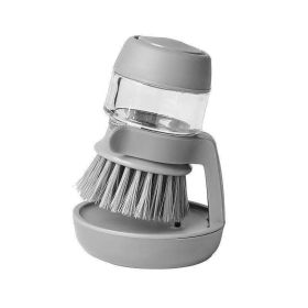 Kitchen Pot Washing Cleaning Brush for Tableware (type: Kitchen Supplies, Color: Grey)